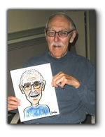 Man with Caricature