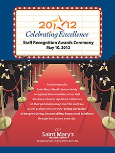 Staff Recognition Flyer